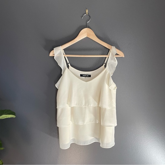 Sugarlips Tops - Sugarlips Ruffle Cami Size XS